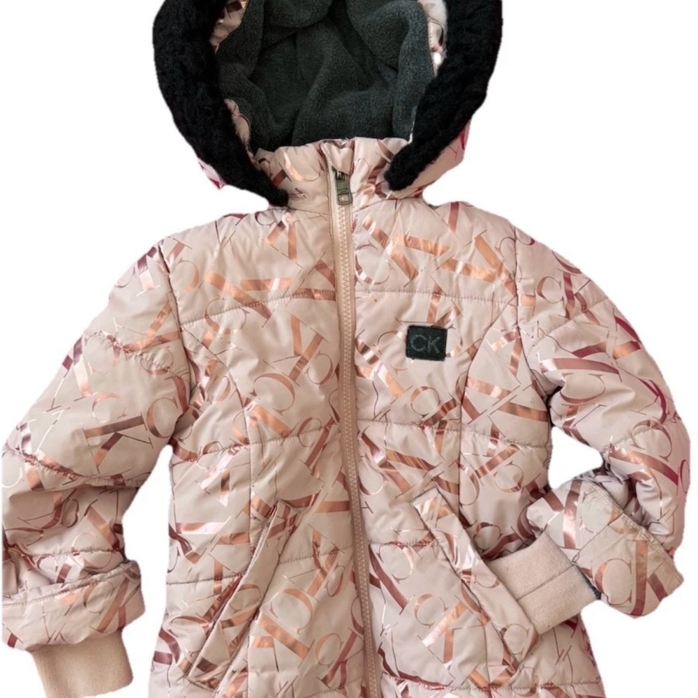 Calvin Klein Jeans Pink and Gray Jacket